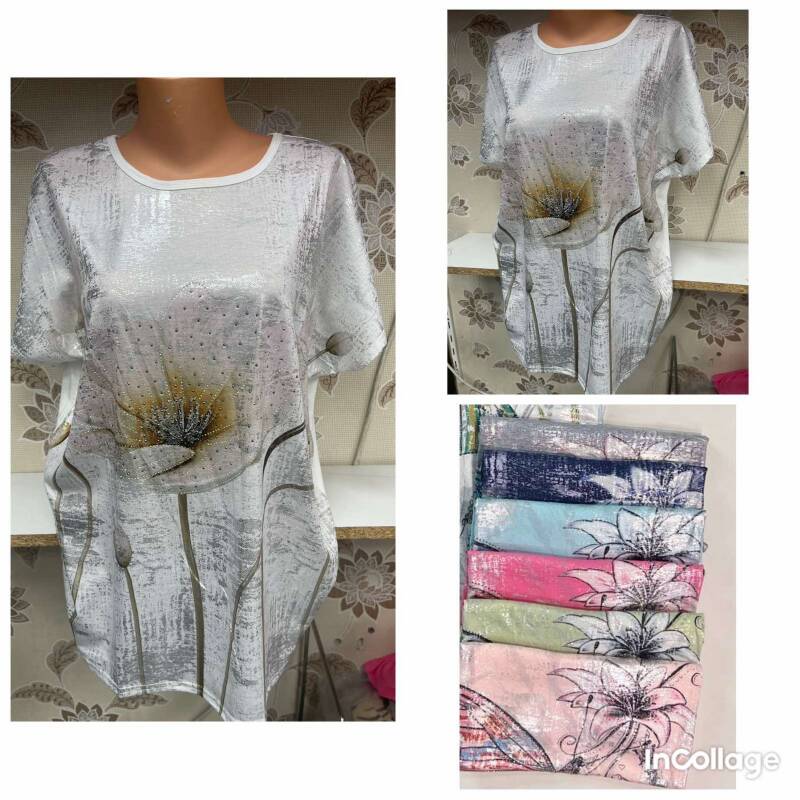 Bluzki damskie Roz L-3XL, Mix Kolor Paczka 12 szt